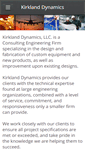 Mobile Screenshot of kirklanddynamics.com